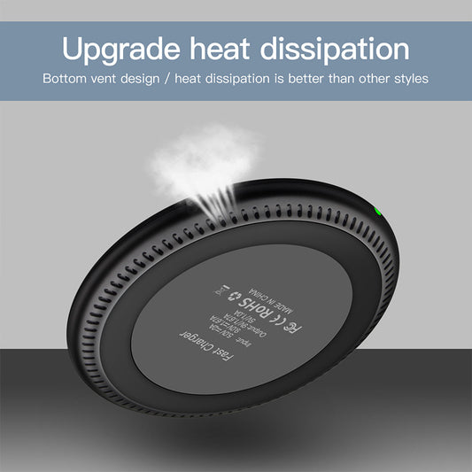 Wireless Phone Charger - Compatible with Apple, Suitable for Apple Mobile Phone Non-Slip Base