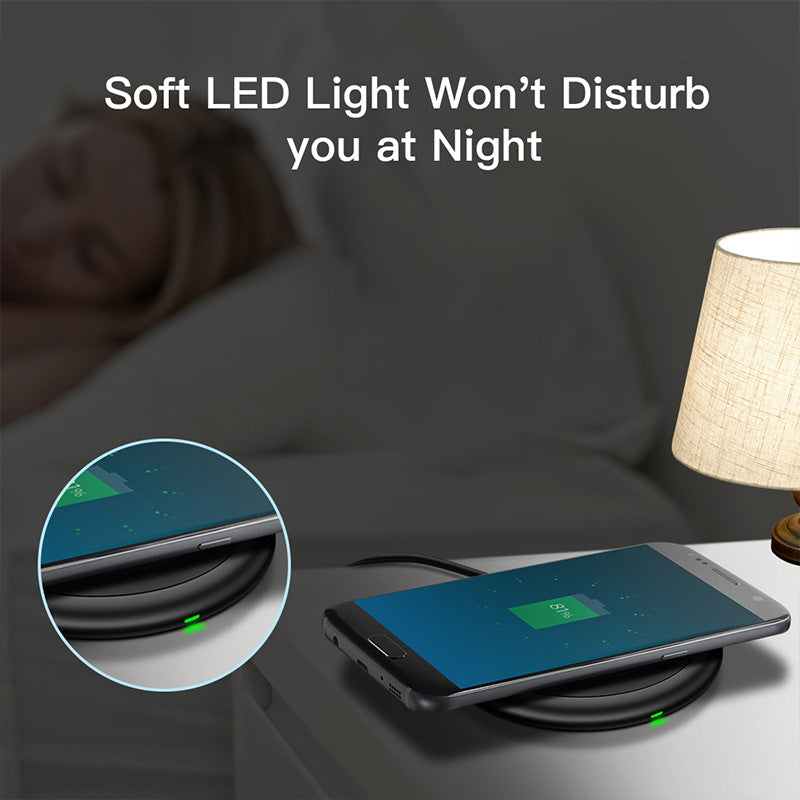 Wireless Phone Charger - Compatible with Apple, Suitable for Apple Mobile Phone Non-Slip Base