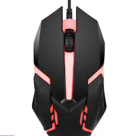 Wired Mouse Computer Colorful Breathing Light Luminous USB Office and gaming